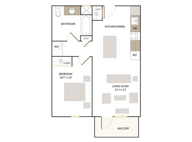 Floorplan - The Union Flats