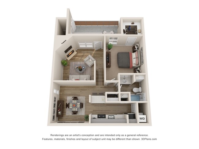 Floorplan - Vine Apartments