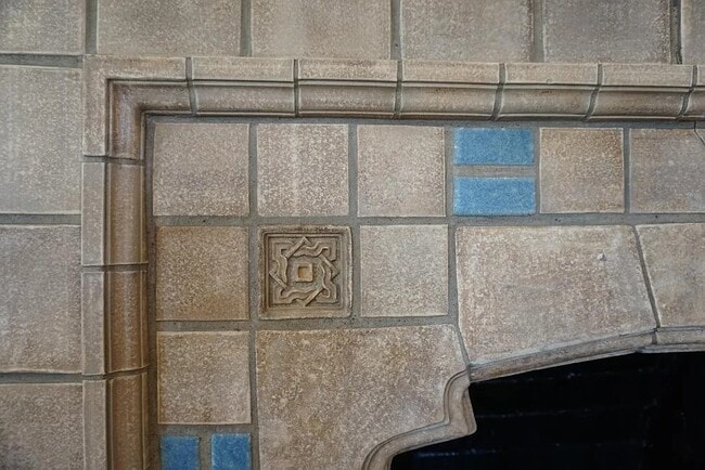 Decorative Fireplace Tile - 2207 E Mountain St