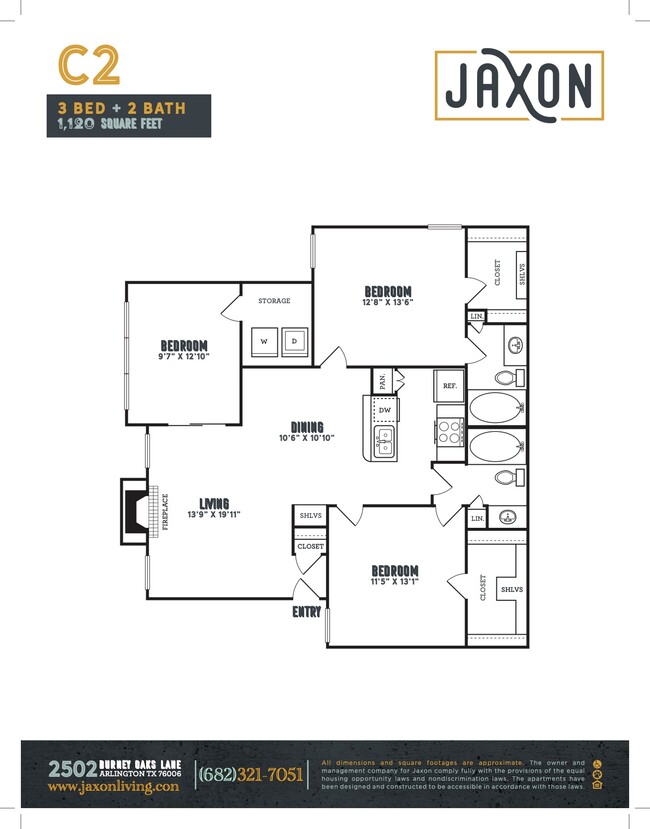 C2- 3Bed/2Bath - Jaxon