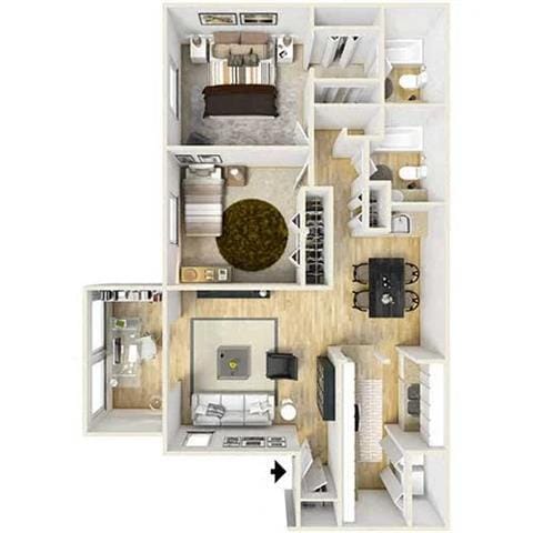 Floorplan - Paces Ridge at Vinings