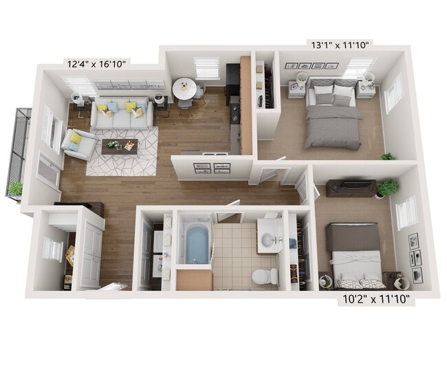 Floorplan - Beecher Terrace Phase II (0680)