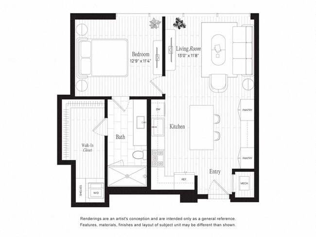 Floorplan - 700 River