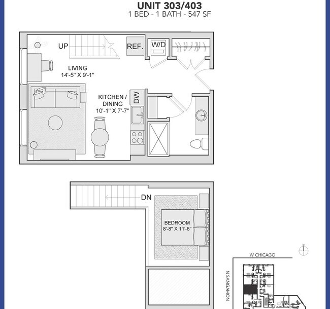 Building Photo - 729 N Sangamon St