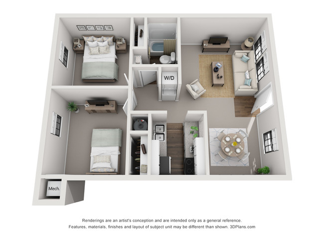 Floorplan - The Retreat of Shawnee