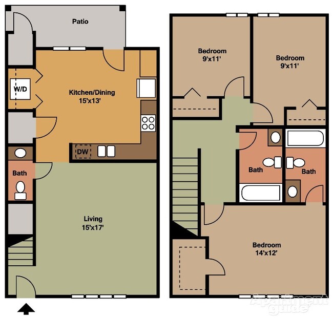 Floorplan - River Trace