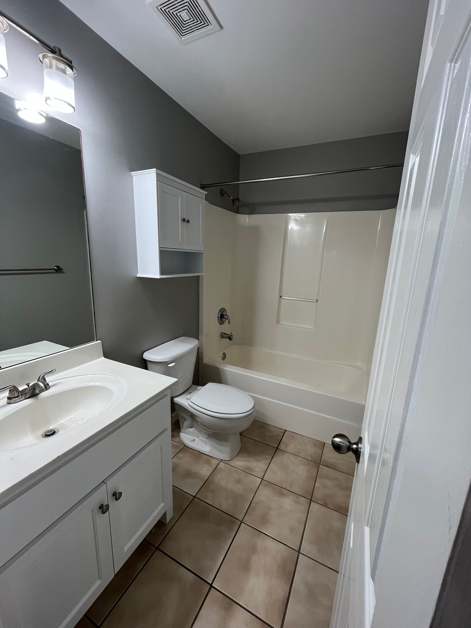 Upstairs bathroom - 201 Springfield Cir