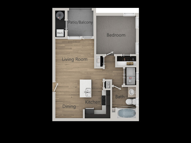 Floorplan - Reserve at View 78 Apartments