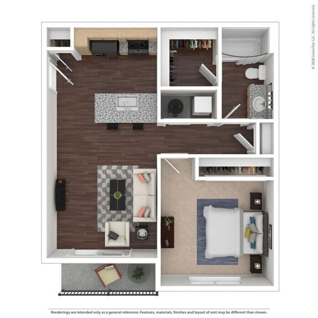 Floorplan - The Piedmont Apartments