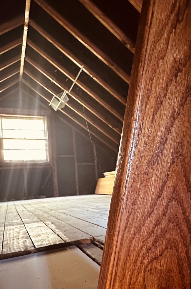 Large attic, providing lots of additional storage! - 924 Nowita Pl