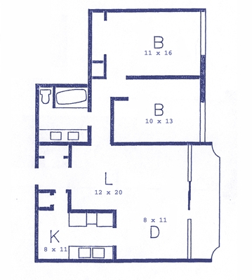 Floorplan - The Carlyle on the Lake