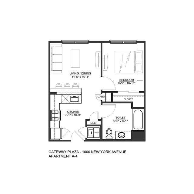 Floorplan A4 - Gateway Plaza