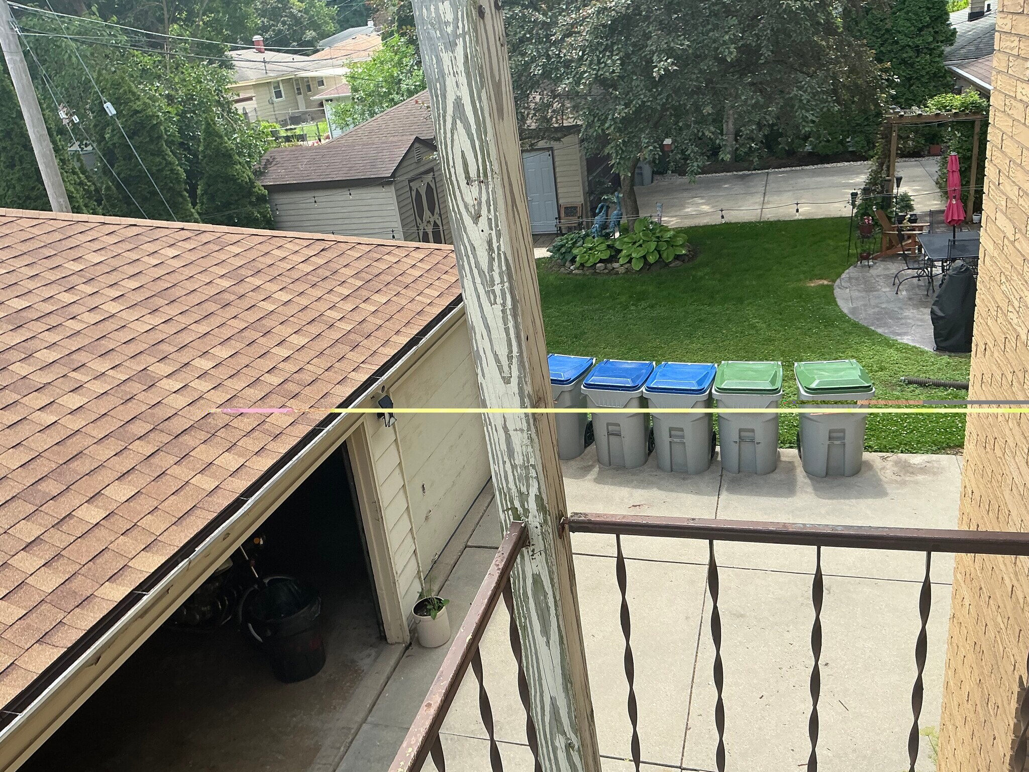 Balcony view of Southside - 4210 S 22nd St