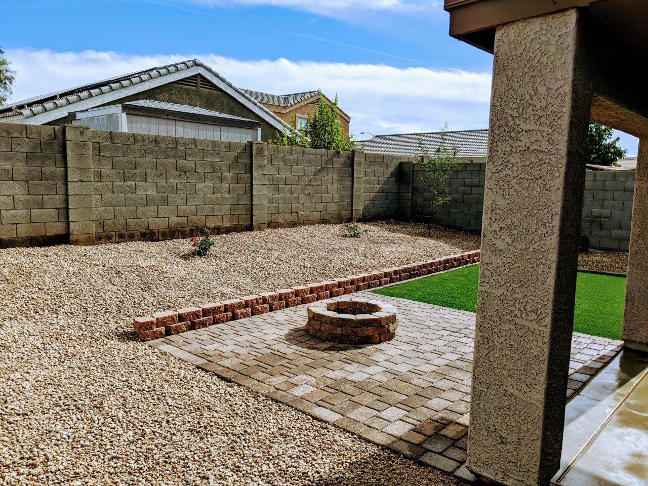 Large play backyard with firepit - 11813 W Maui Ln