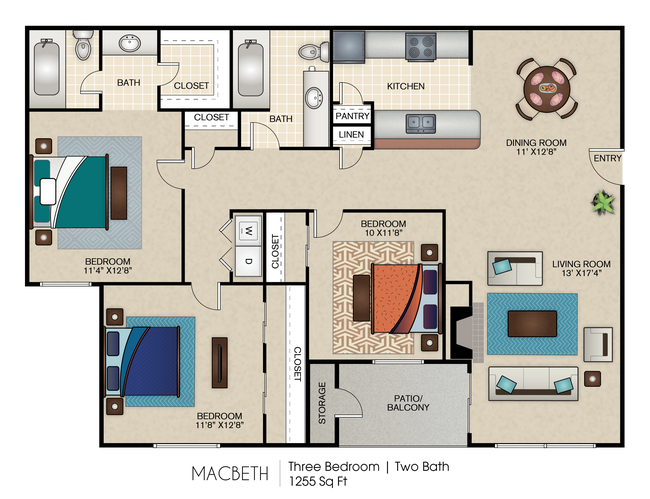 Floorplan - Bardin Oaks