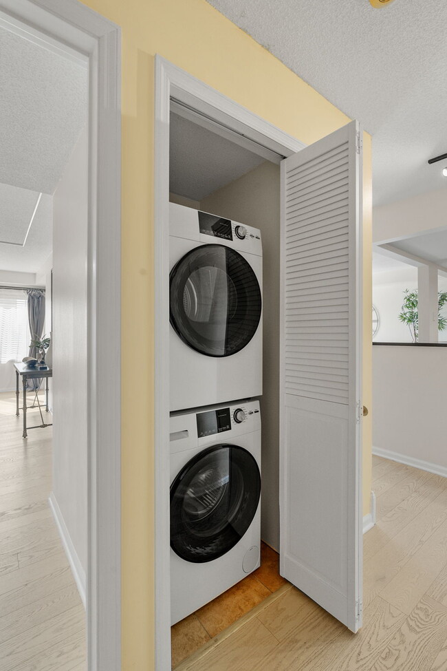 In-unit laundry - 110 1st Ave NE