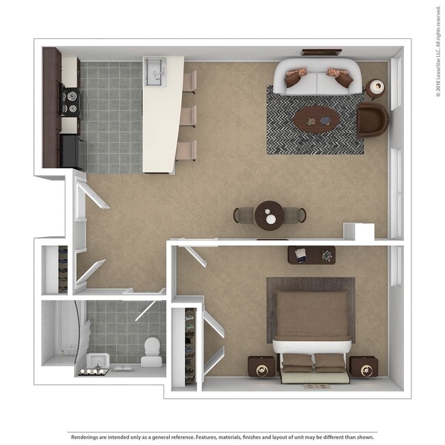 Floorplan - The Apartments at Boott Mills
