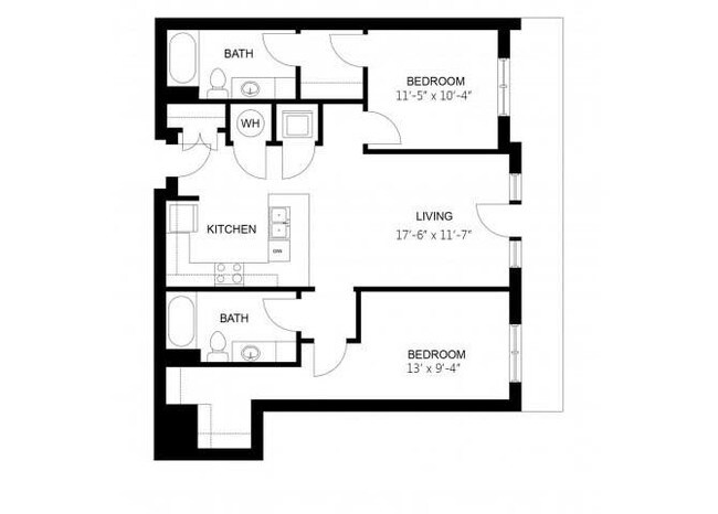 Floorplan - The Residence at the COR