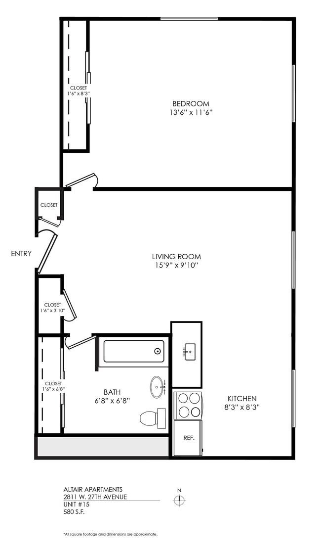 Floorplan - Altair Apartments