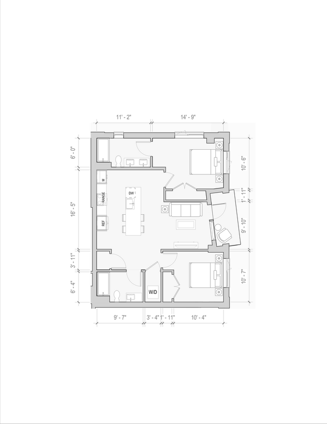 Floorplan - Boulder Commons Living