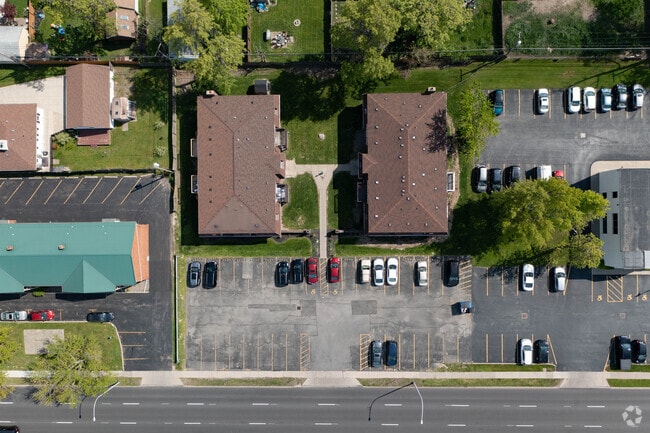Aerial Photo - Sheridan Drive Apartments