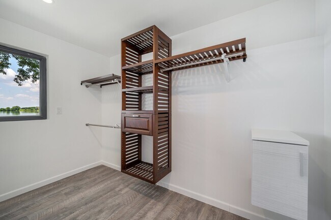 master closet in walkout basement - 26539 E Shore Pl