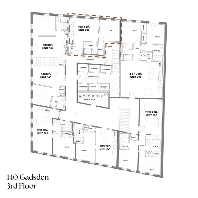Floorplan - 140 Gadsden St