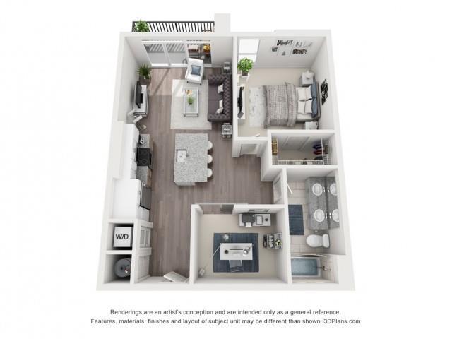 Floorplan - Lofts at South Lake