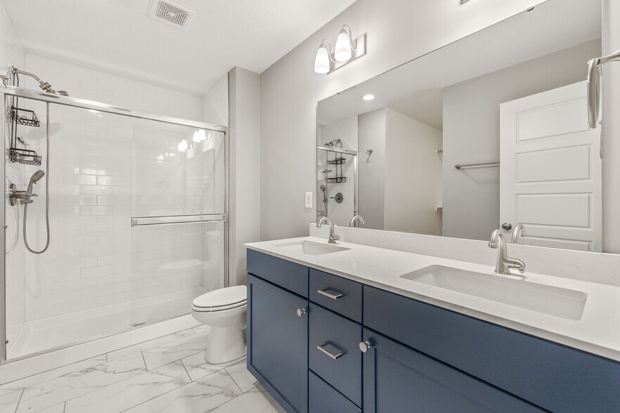 Primary Bath with Double Sink - 13305 W 180th St