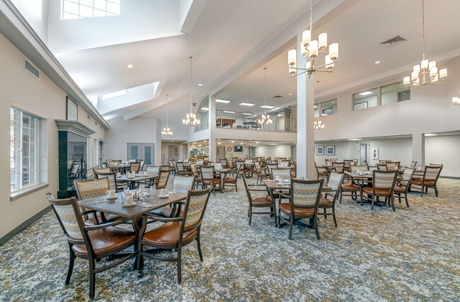 Community Dining - Sugar Valley Estates Senior Apartments