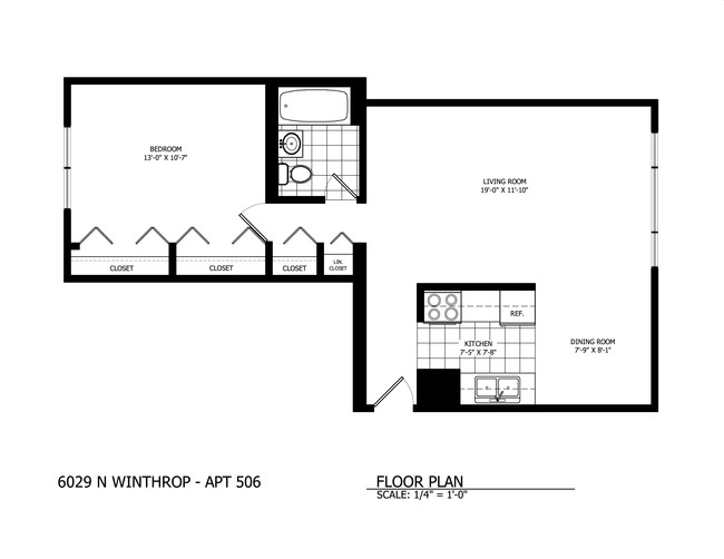 1BR/1BA - The Arbor Winthrop North