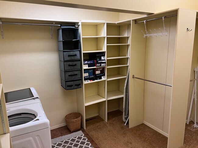 More shelves in master closet. - 27 S Riverview Hts