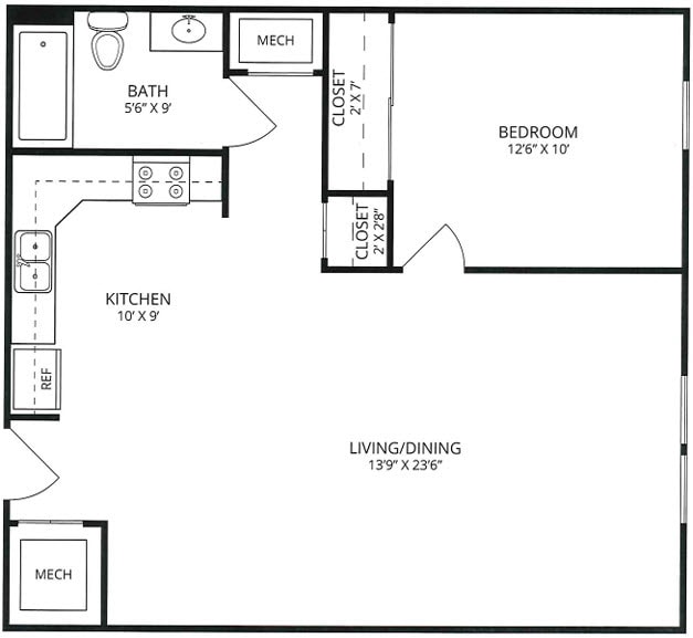 Floorplan - The LUXE Residences of Aurora