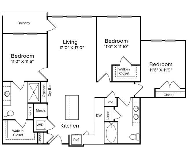 Floorplan - Avalon Arundel Crossing