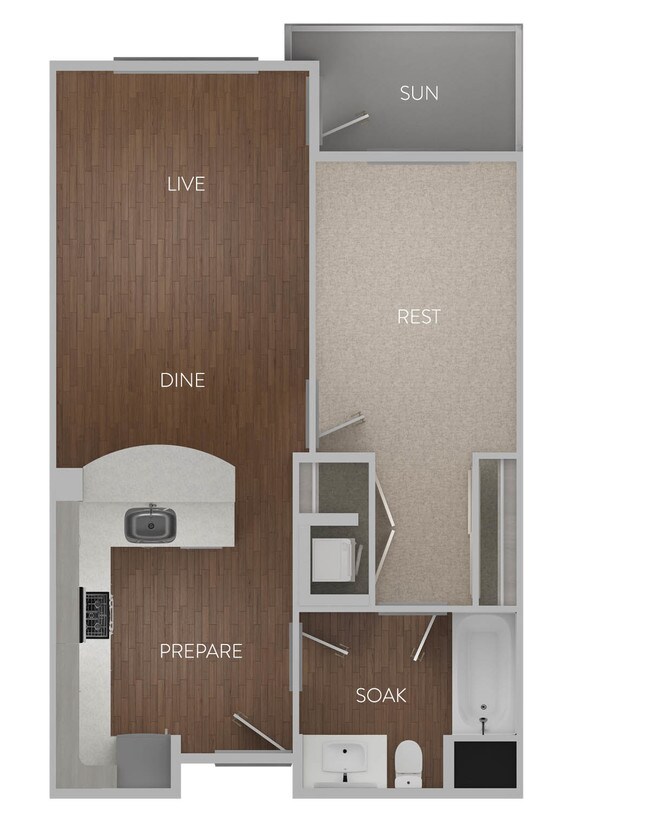 Floorplan - The Colony at The Lakes