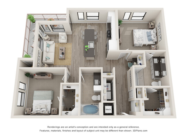 Floorplan - Durham Heights