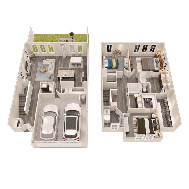 Floorplan - Braxton Townhomes