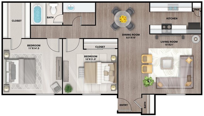 Floorplan - The Estates at Avenstar