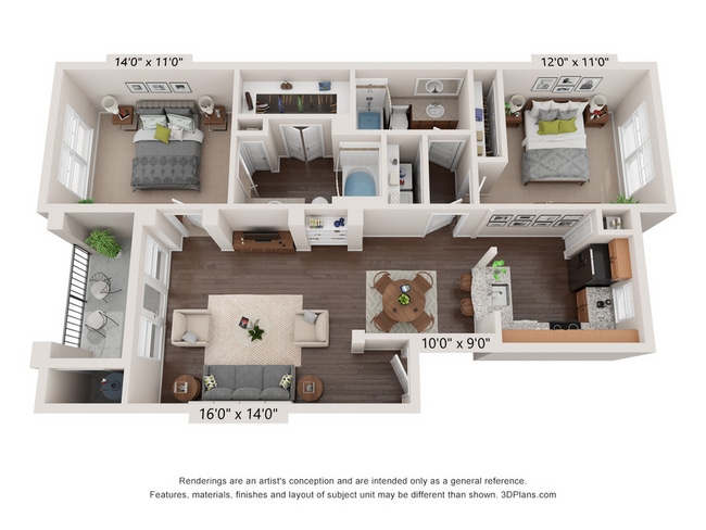 Floorplan - The Henderson