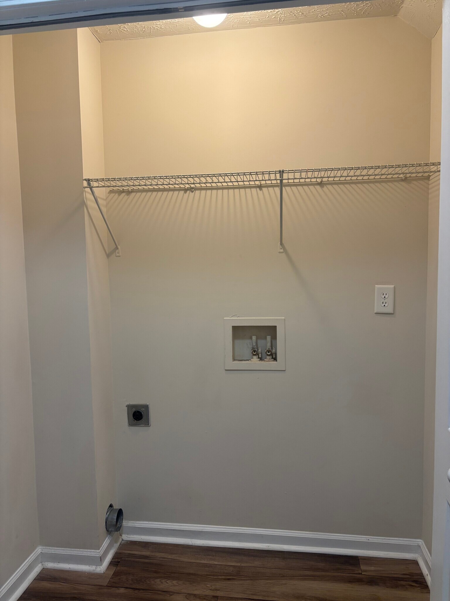 Laundry Closet off Kitchen - 97 Lily Dr Apt I, Lily Drive Apartments