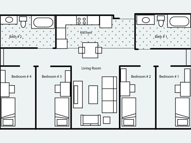 Floorplan - Wolverine Crossing