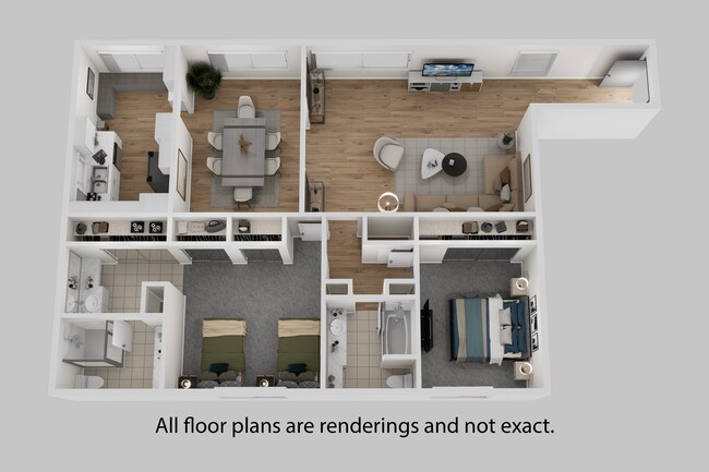 Floorplan - Euclid Place Apartments