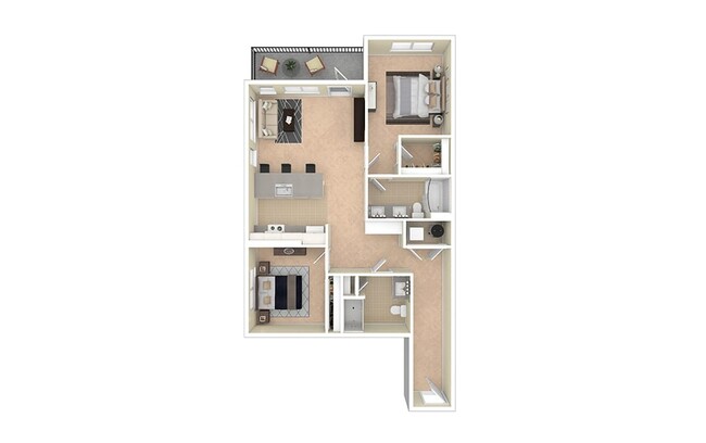 Floorplan - Cortland Cap Hill