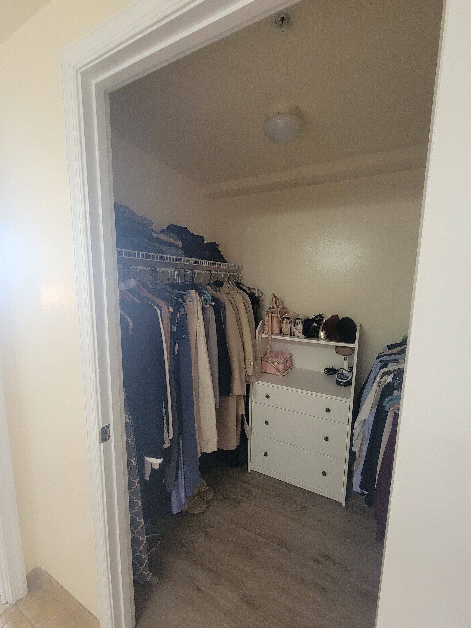 Bedroom 2 walk-in closet - 555 Massachusetts Ave NW