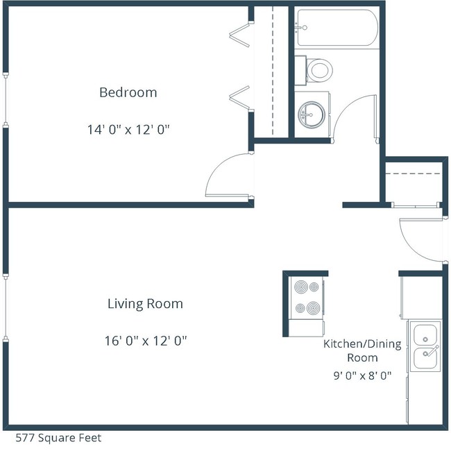 Floorplan - Riverpark Apartment Community
