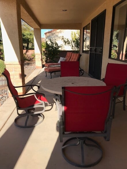 Back patio - 1301 N Mourning Dove Rd