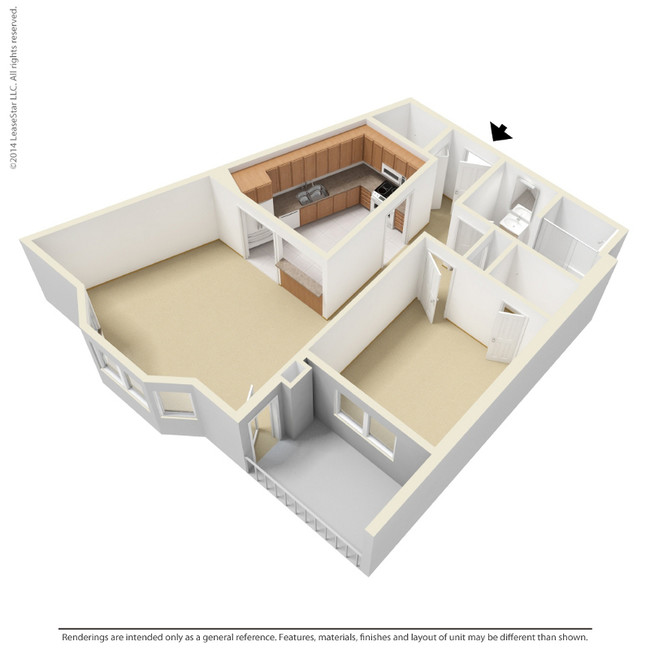 Floorplan - Vernon Oaks Apartments