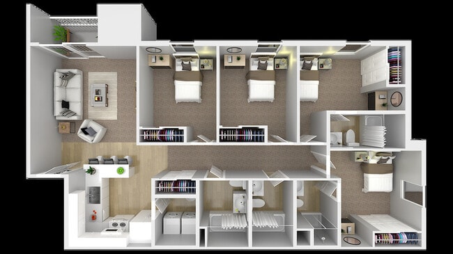 Floorplan - University Suites - Student Housing
