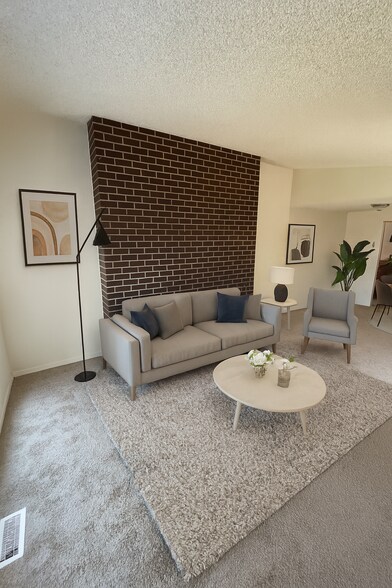 Living room - virtually staged - 130 N 21st St