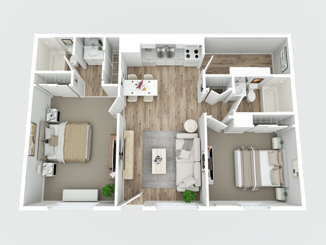 Floorplan - Waterbury Apartments